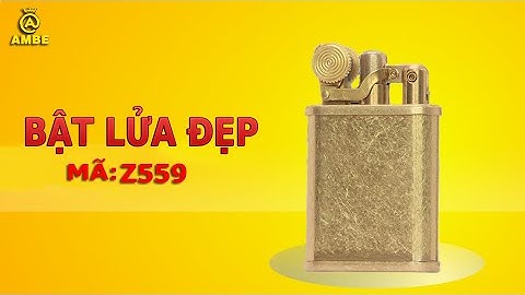 Hộp quẹt xăng đá chất lượng cao cấp nguyên khối Zorro Z559 | Batluadep.vn
