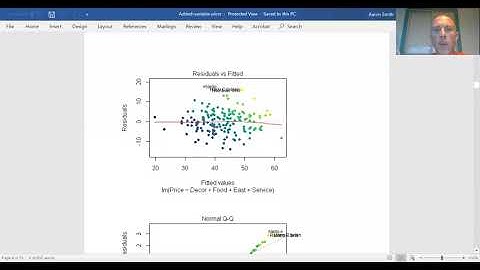 Added-variable plots/partial regression plots