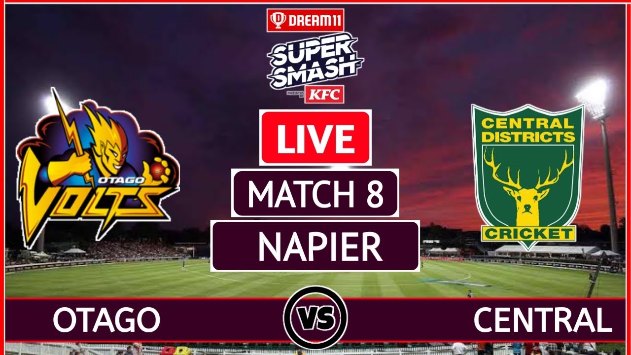 Live Central Districts vs Otago Volts CD vs OV Live Scores