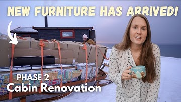 all NEW FURNITURE is finally HERE︱ Svalbard Cabin Renovation: Phase 2
