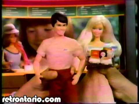 barbie loves mcdonalds 1982