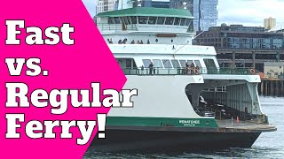 Join me on the new bremerton fast ferry, a regular ferry ride back,
and get my thoughts both! have you tried out yet? info: http://ww...