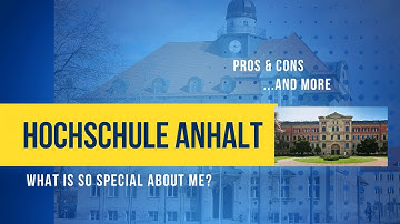 Hochschule Anhalt- Anhalt University of Applied Sciences