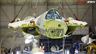 Terrifying !! Russia Su-57 building & assembling process - amazed the world