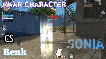 SONIA ( IMMORTAL SKILL COMBINATION ) free fire Sonia character ability and Character combination