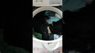 Sharp ES-TX8B washer amd dryer Japan - YouTube