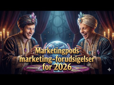 Vores 2026-planer er baseret på de her 8 marketing-forudsigelser