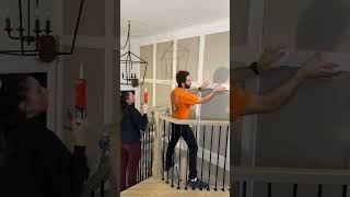 DIY board and batten entryway #diy #build #design #carpenter #home #makeover #aspenackley TikTok