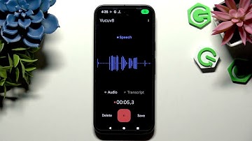 GOOGLE Pixel 10 – Audio opnemen met de spraakopname-app