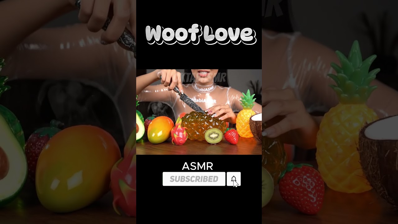 Pineapple Lava Explosion 🍍🔥 | Satisfying ASMR Fruit Cutting