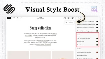 Lijnkleur veranderen in Squarespace (Visual Harmony)