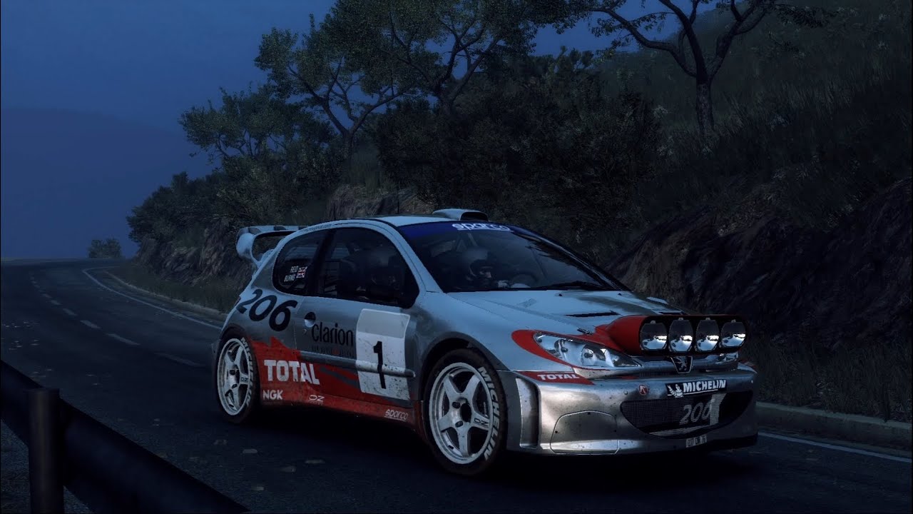 Dirt Rally 2.0 (PC) - Salida desde Montverd (Spain) in the Peugeot 206 ...