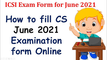 CS Exam form For June 2021 Exams| Step by Step How to fill Correctly Online Smash Portal ICSI