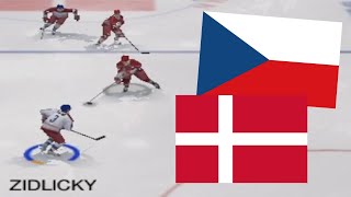 NHL 09 | Česko vs. Dánsko | MISTROVSTVÍ SVĚTA 2024