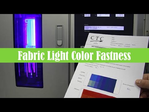 Fabric Color Fastness to Light, Color Fastness Tester, Testing Process (Fabric Testing)@UzzalTex