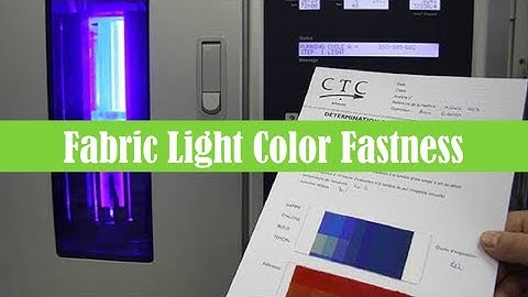 Fabric Color Fastness to Light, Color Fastness Tester, Testing Process (Fabric Testing)@TextileTV