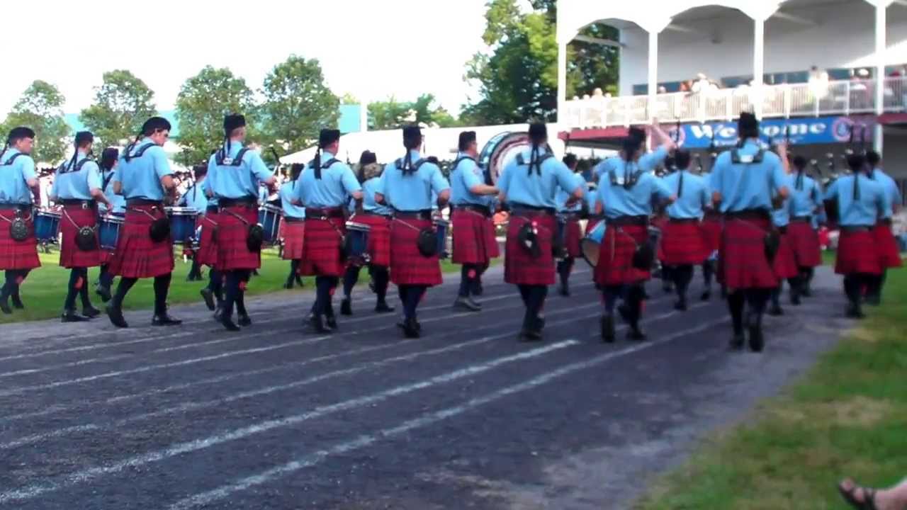 Glengarry Highland Games 2013 - the Ottawa Police Service Pipe Band