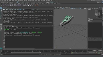 Maya Math - 11 - Matrix math with Python