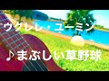 【まぶしい草野球】松任谷由実ソロウクレレ ・カバー。タブ譜あり!!️