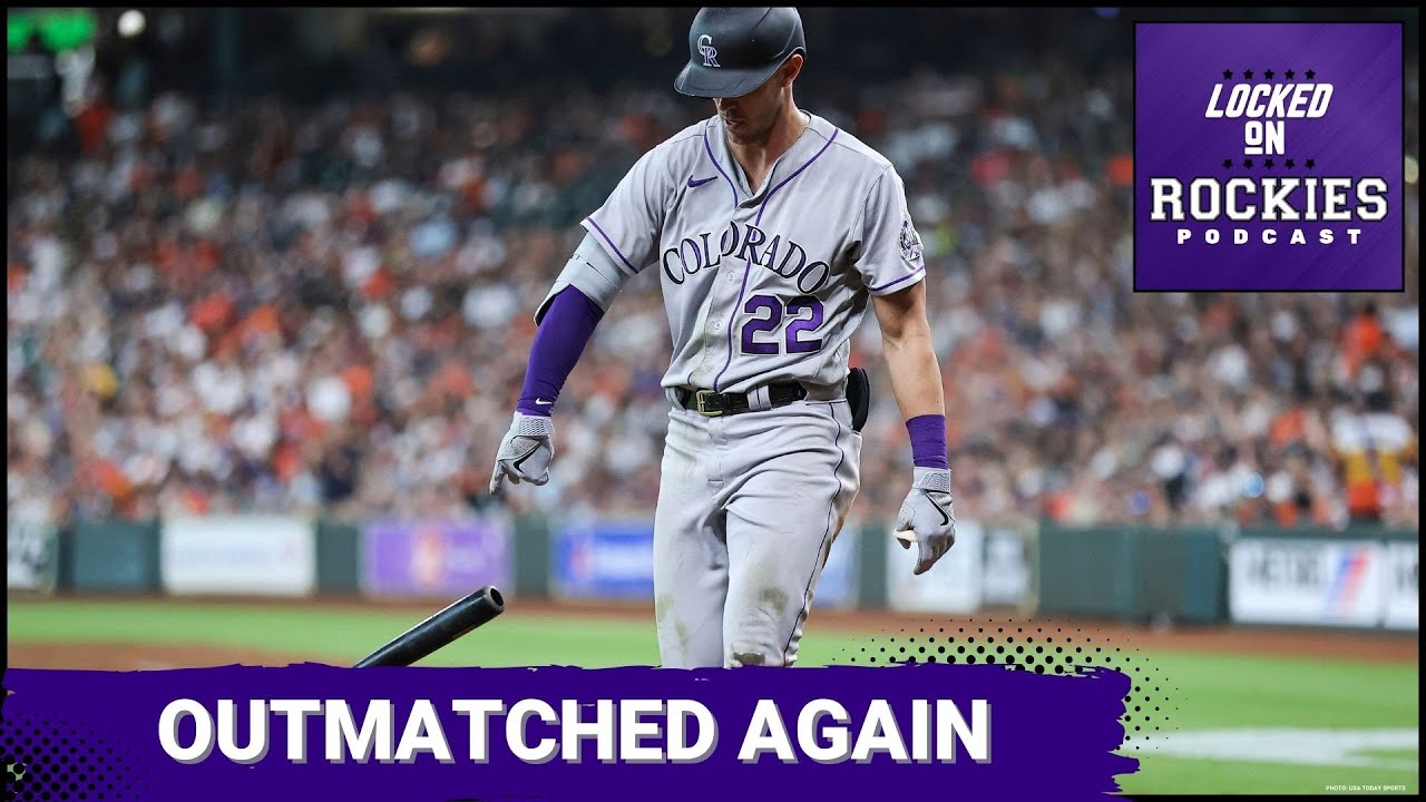 Colorado Rockies swept by Houston Astros, the difference being the longball yet again