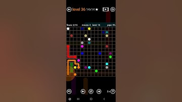 How To Solve Flow Free Premium 14x14 Mania Level 36 Hard Board Walk Through Solution Walkthrough