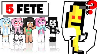 Mariusica vs 5 Fete in Minecraft!