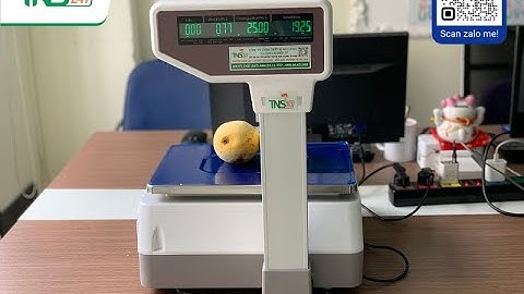 Hướng dẫn cách sử dụng cân điện tử in tem siêu thị model TMA 30kg