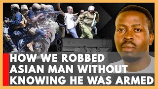 HOW WE ROBBED ASIAN MAN WITHOUT KNOWING HE WAS ARMED | ROBBERY/VIOLENCE | #fypシ #talesbytitus254