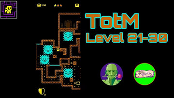 Tomb of the Mask (TotM): Level 21-30 Walkthrough (iOS, Android)