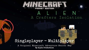 Alien Crafters Isolation - Minecraft Horror Map- Part 1 (R-Rated)