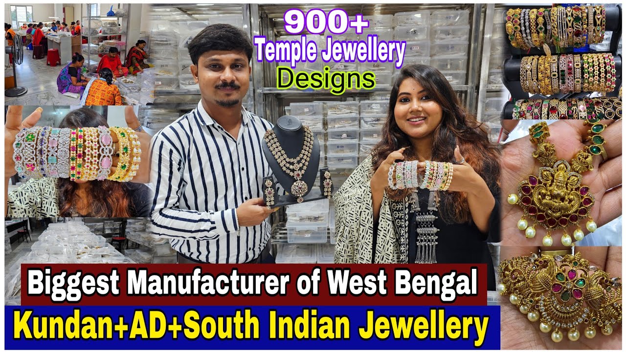 Biggest South Indian & AD Jewellery Manufacturer in Kolkata | Kundan/Artificial/Temple Jewellery