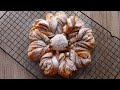 Delicious Brown Sugar Cinnamon Star Bread (No Machine, Easy Recipe丨Holiday Baking Idea）