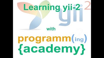Yii2 Lecture 5 - Create Model Controllers and Views with gii tool