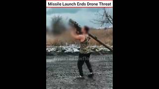Missile Launch Ends Drone Threat shorts