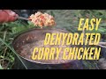 How to Make an Easy, Simple Dehydrated Meal: Curry Chicken