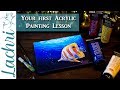 Acrylic Painting for Beginners - Lachri painting step by step