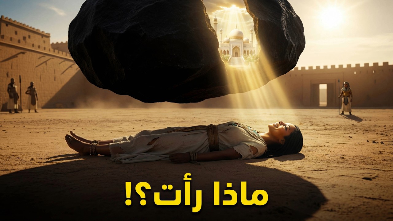 ماذا رأت زوجة فرعون قبل سقوط الصخرة بلحظات؟.. السر الذي جعلها تبتسم للموت!