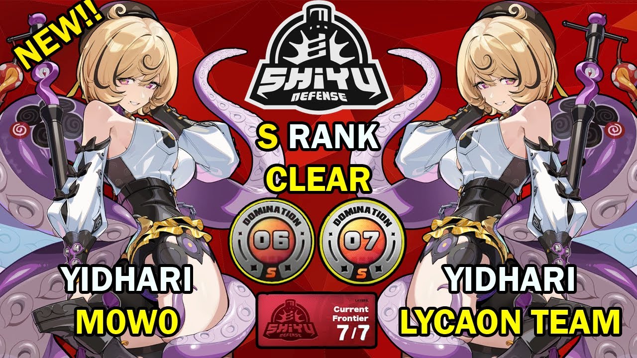 Yidhari R3 4 YIDHARI IS HERE!! M0W0 Yidhari | Shiyu Defense Node 6-7 S Clear ...