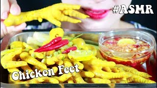 ASMR Whole Chicken Feet With Spicy And Sour Sauce (Crunchy Sound) , Eating Sound | MISS PHAM ASMR