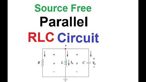 (English)LCA || Example & Practice 8.6 || Source Free Parallel RLC Circuit
