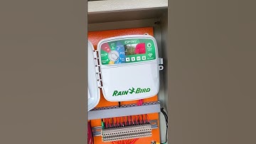 painel automação de irrigação rain bird 12 estágios