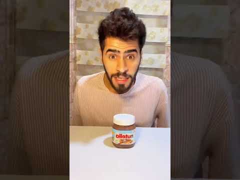 ايسكريم نوتيلا الطعم نارري تجارب نوتيلا ايسكريم