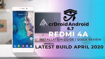 CR DROID 6.5 ON REDMI 4A | LATEST BUILD | INSTALL GUIDE
