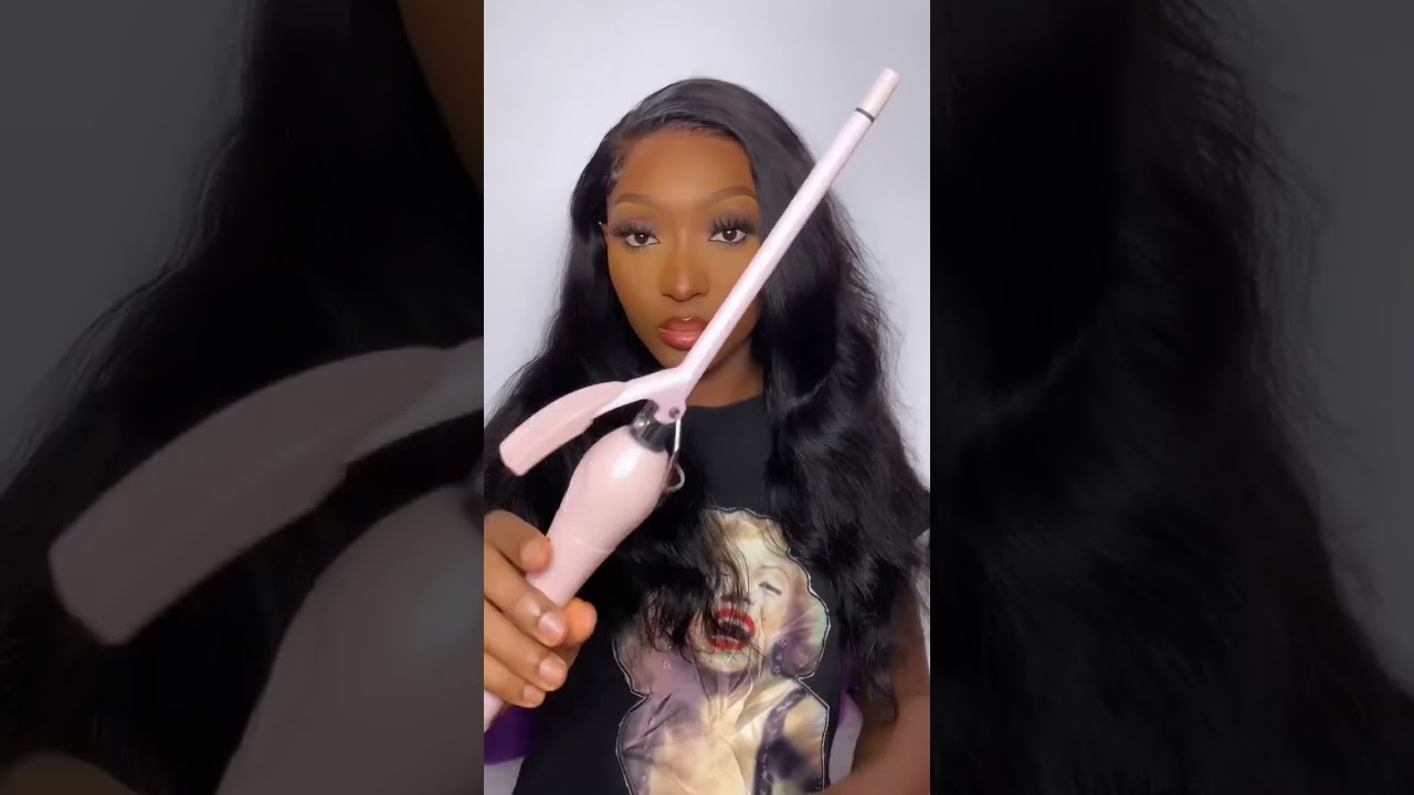 How to turn your Body wave wig into deep/tiny curls quickly!!😍😍.