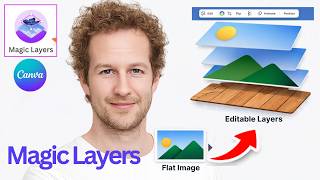Canva Magic Layers Tutorial | Turn Flat Images into Editable Layers