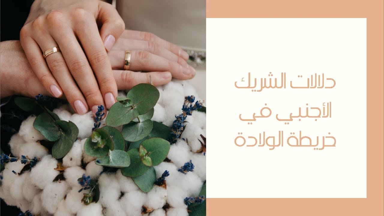 دلالات الشريك الأجنبي في خريطة الولادة