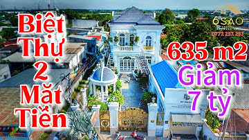 Biệt Thự 2 Mặt Tiền Đường Lớn - 635m2 - Kinh Doanh Đa Nghành Nghề | BDS 6 Sao #biệt_thự