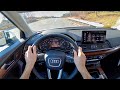 2021 Audi Q5 45 TFSI quattro - POV Test Drive by Tedward (Binaural Audio)