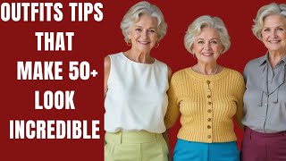 Stylish outfit tips for mature women over 50 who still love fashion and want to look amazing