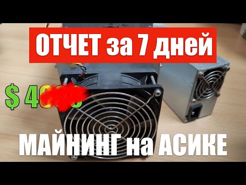 ОТЧЕТ за 7 дней МАЙНИНГА на асике L3+. Доход и окупаемость в 2021